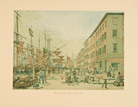 South Street from Maiden Lane 1828