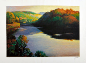 Rivers at Sunrise I