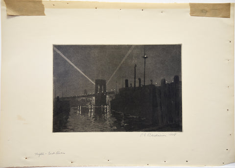 Night - East River, 1928
