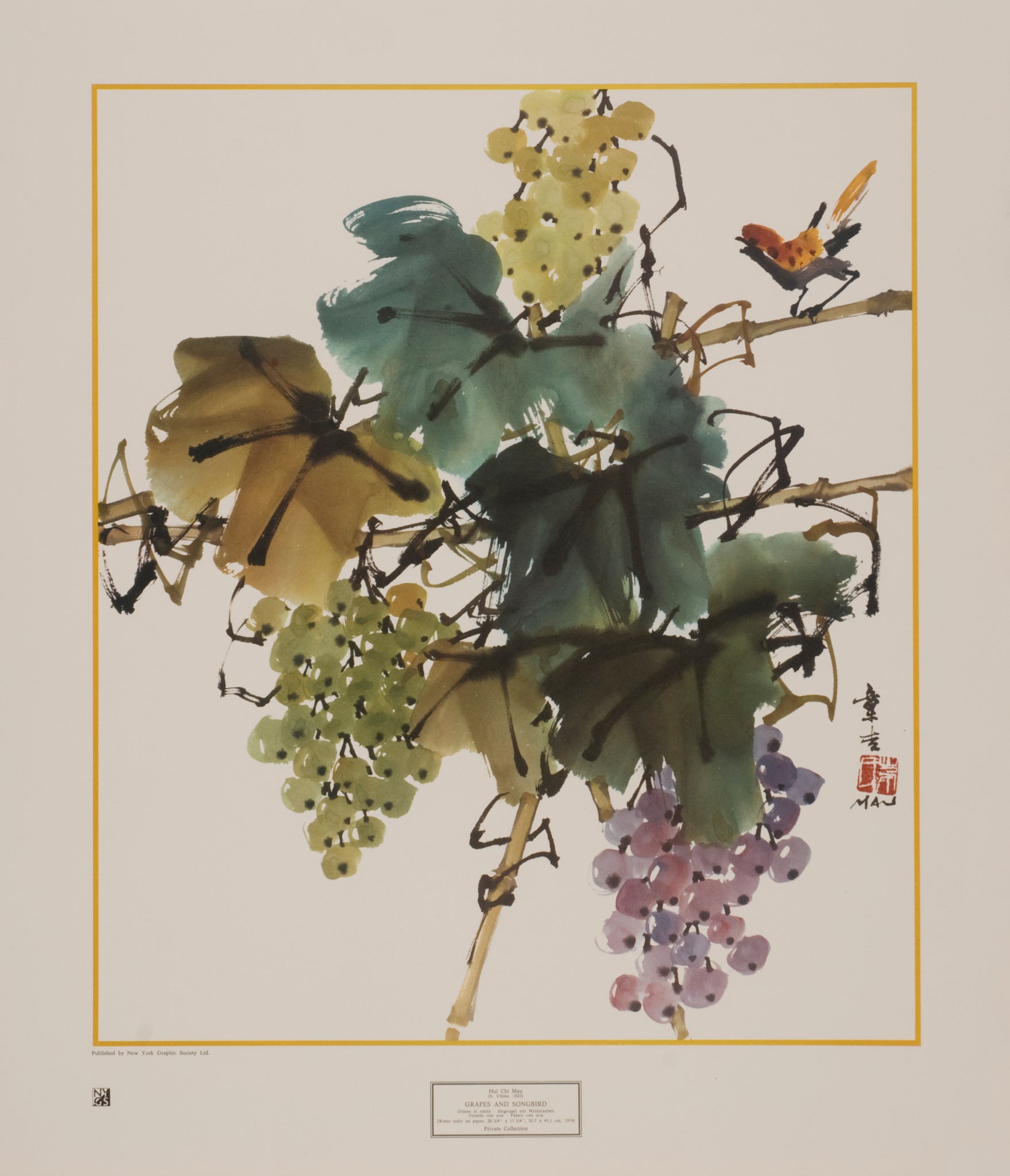 Grapes and Songbird